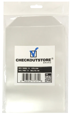 COSCSNH500 500 CheckOutStore White Non Woven Storage Sleeves for